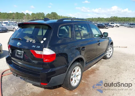 2010 BMW X3 xDrive30I z USA, uszkodzony, nr VIN WBXPC9C40AWJ34145